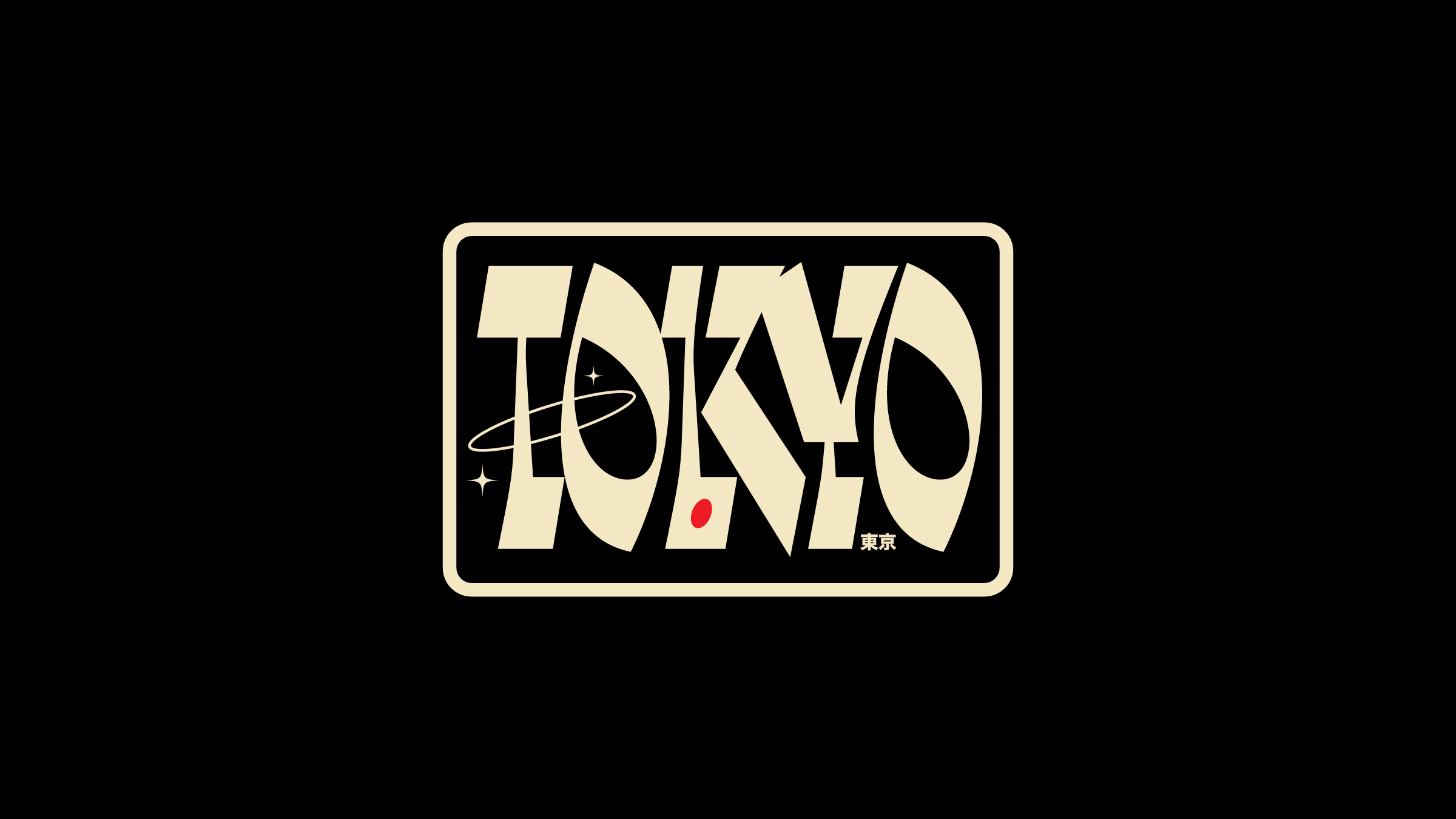 Tokyo Space Ring Typography — World wallpaper in 3840x2160
