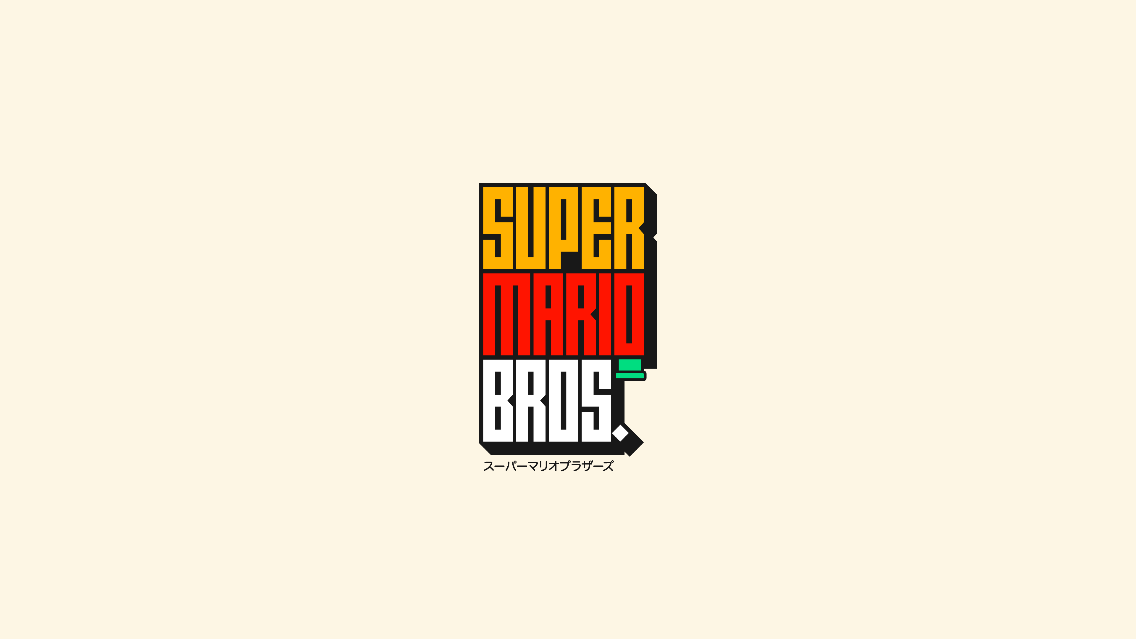 Super Mario Bros Retro Badge — Sports wallpaper in 3840x2160