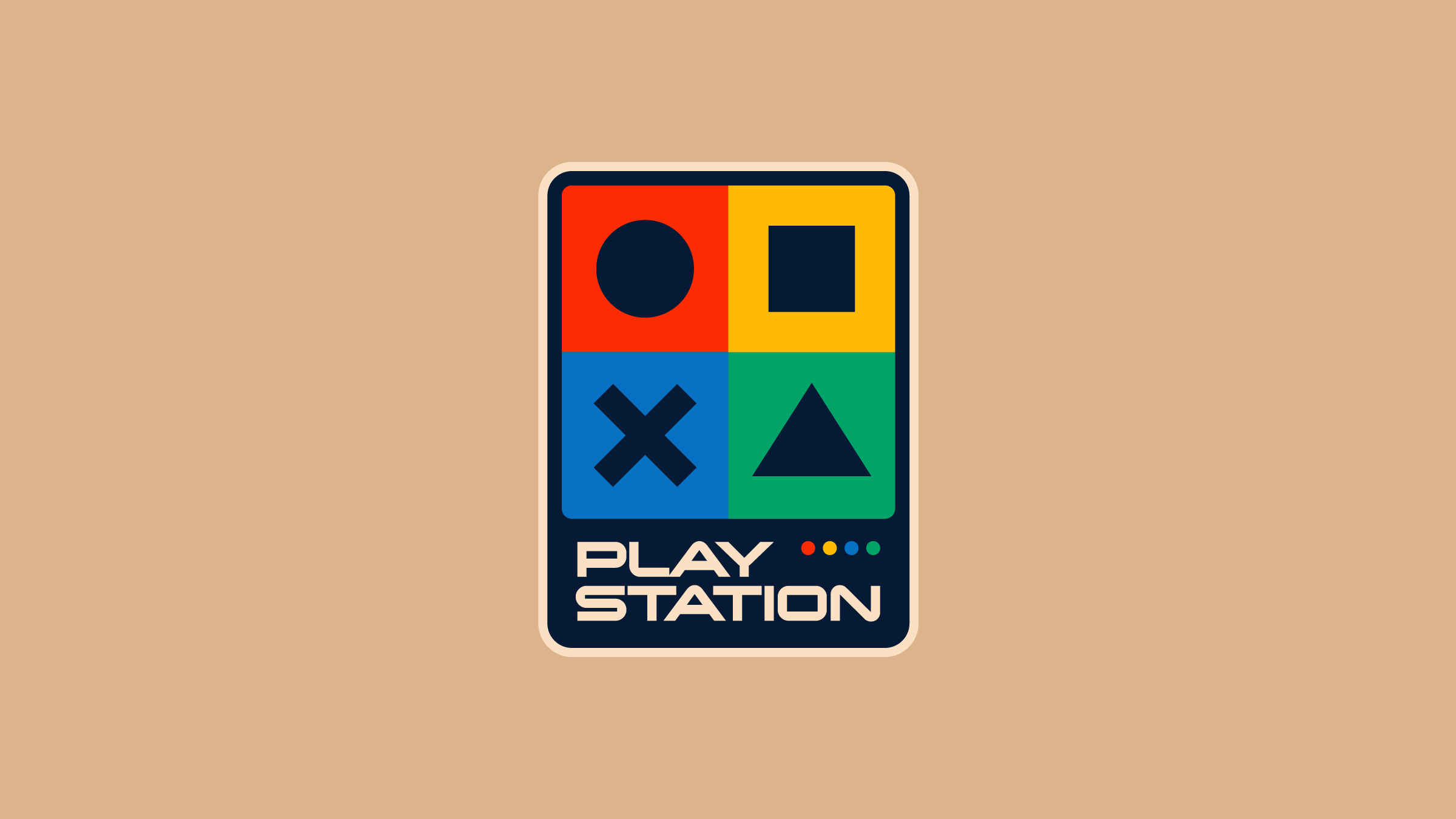 PlayStation Button Badge — Games wallpaper in 3840x2160