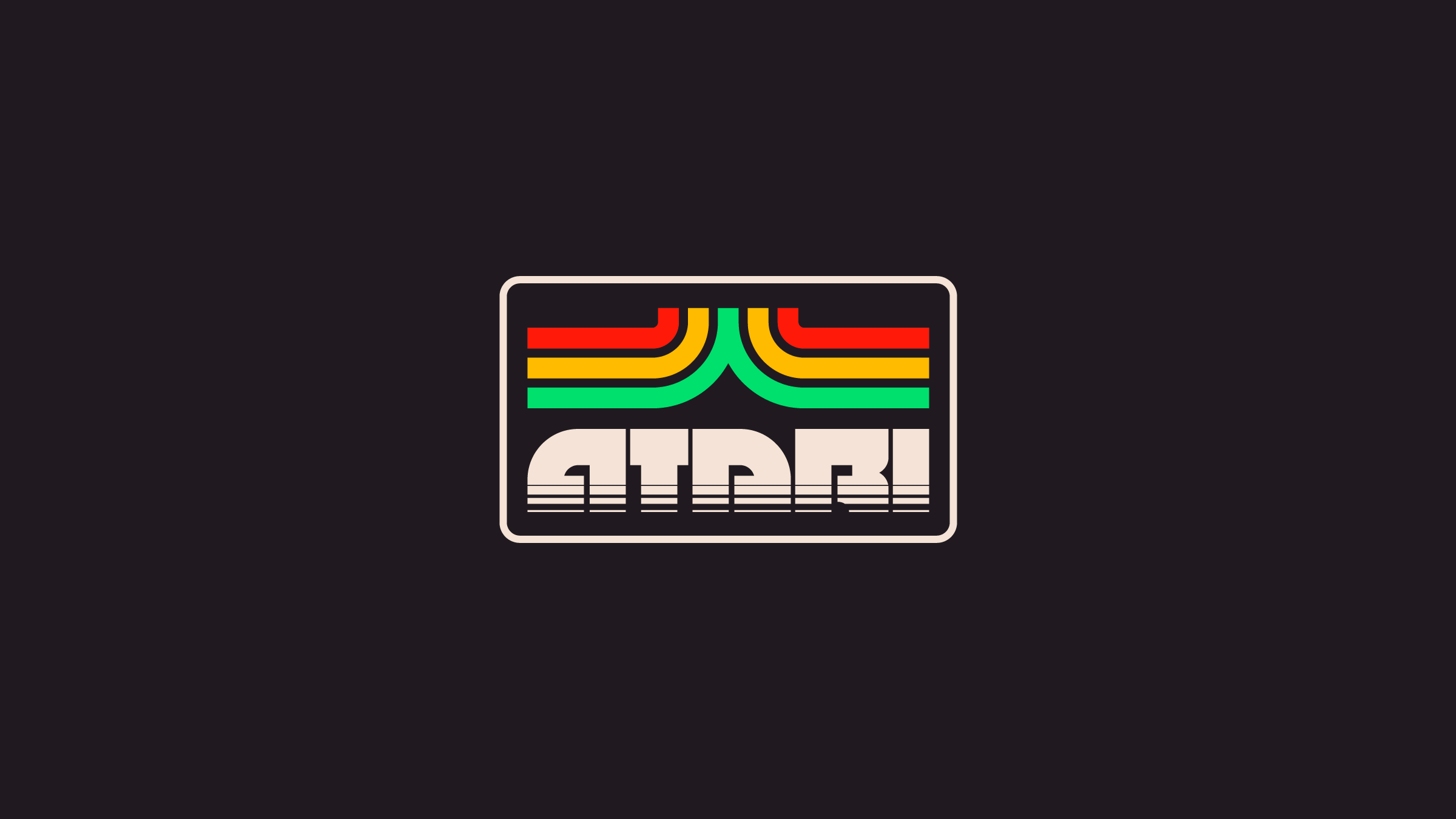 Atari Striped Emblem — Cars wallpaper in 3840x2160