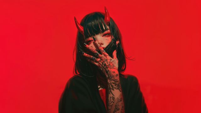 Crimson Oni wallpaper