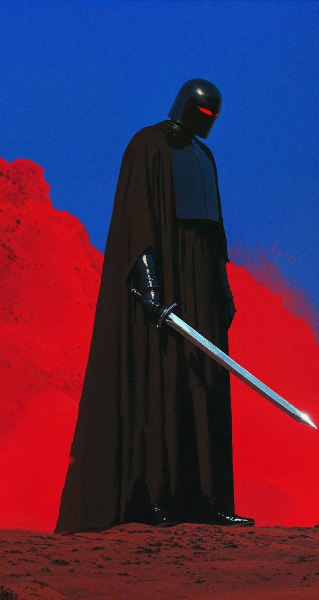 Sentinel of the Red Dunes wallpaper in 3840x2160
