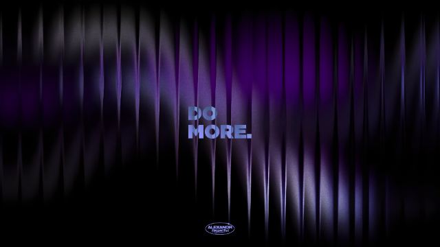 Do More Violet Veil wallpaper