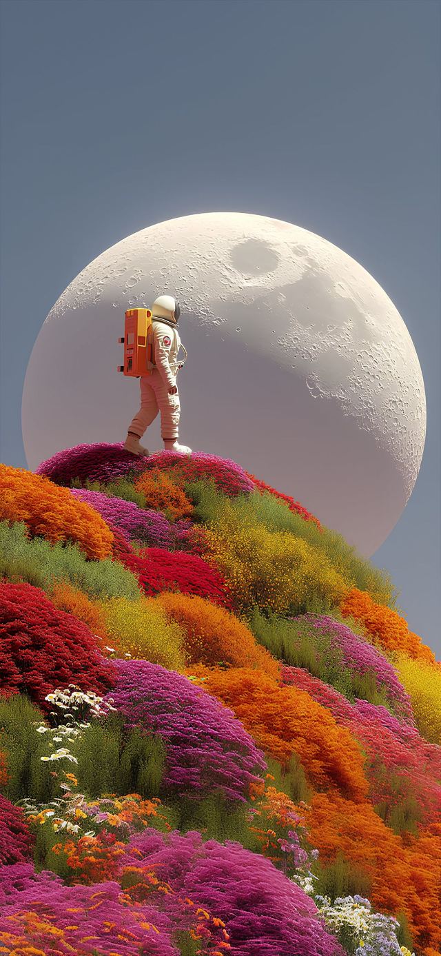 Lunar Gardener wallpaper