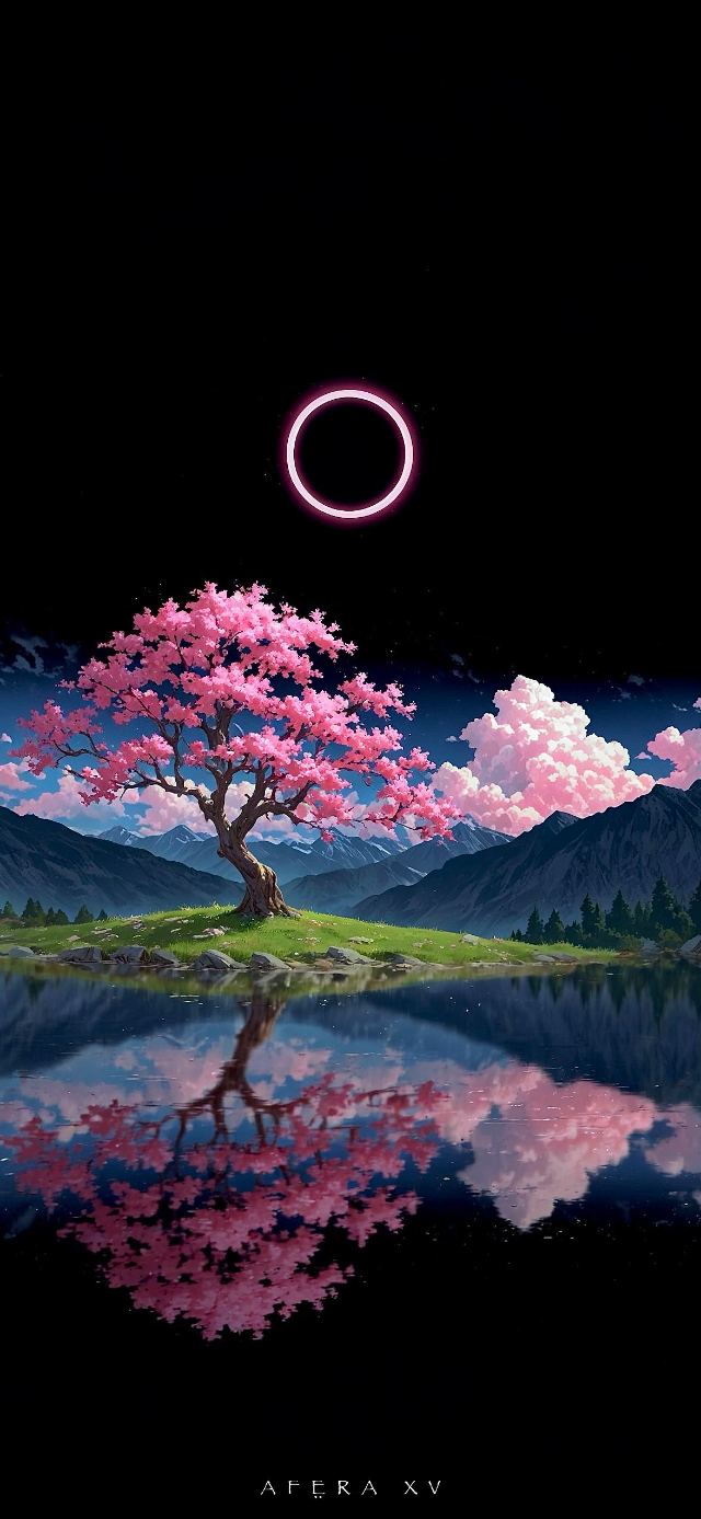 Sakura Eclipse wallpaper in 3840x2160