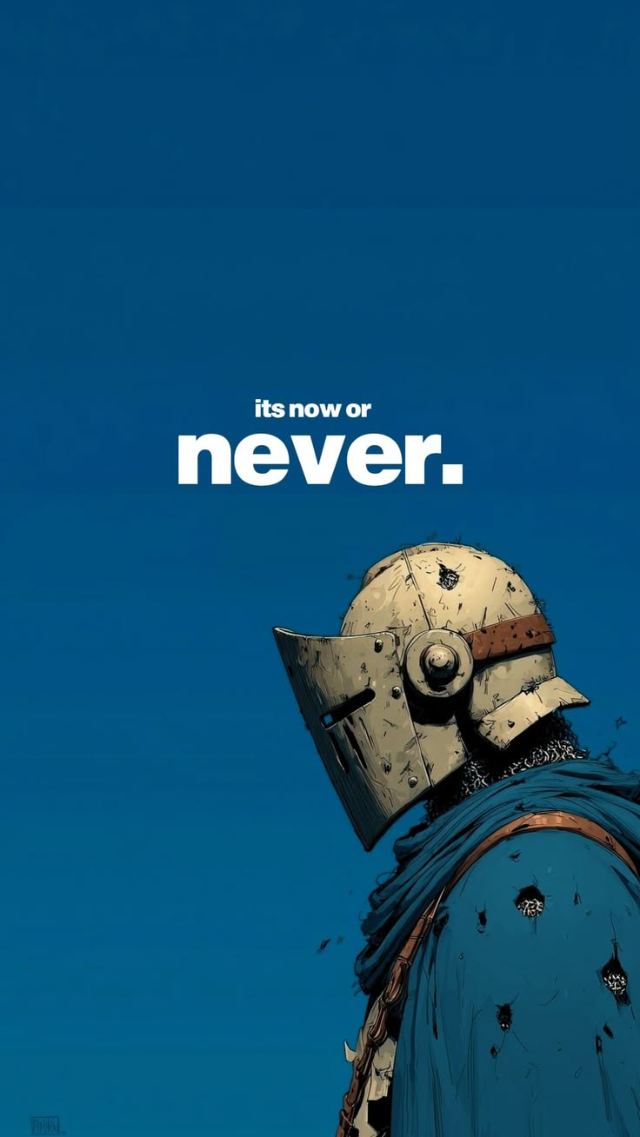 Now or Never Knight wallpaper