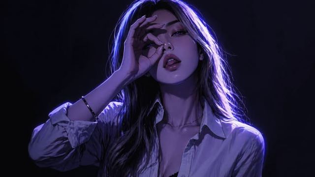 Neon Portrait wallpaper