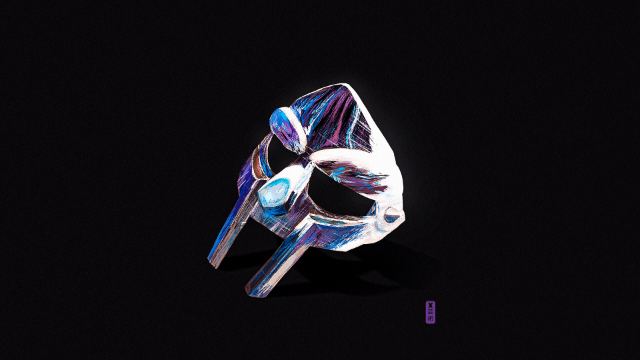 Abstract Painted Mask — CGI wallpaper in 3840x2160