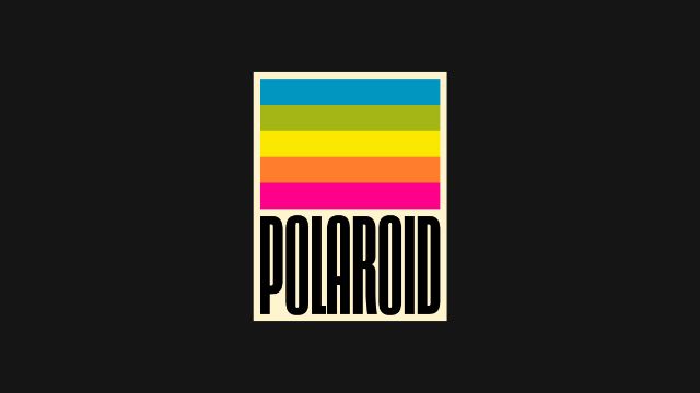 Polaroid Retro Badge — Gradients wallpaper in 3840x2160