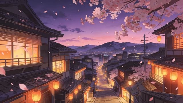 Anime Cherry Blossoms wallpaper in 3840x2160
