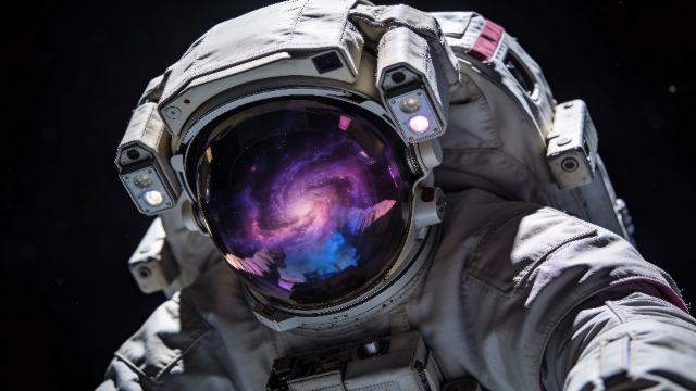 Astronaut Galaxy wallpaper