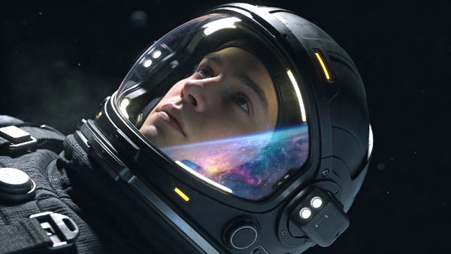 Astronaut In Flowers wallpaper