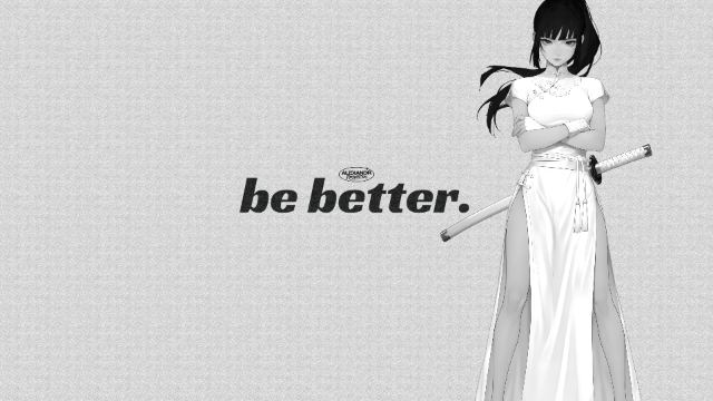 Be Better White Lotus wallpaper