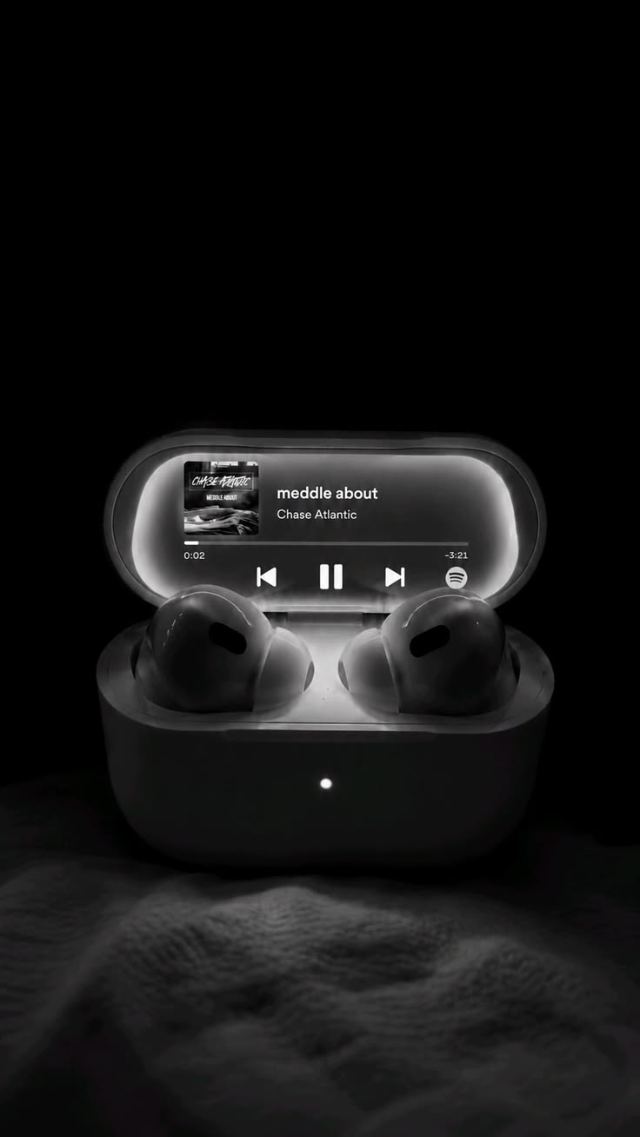 Midnight Spotify Buds wallpaper