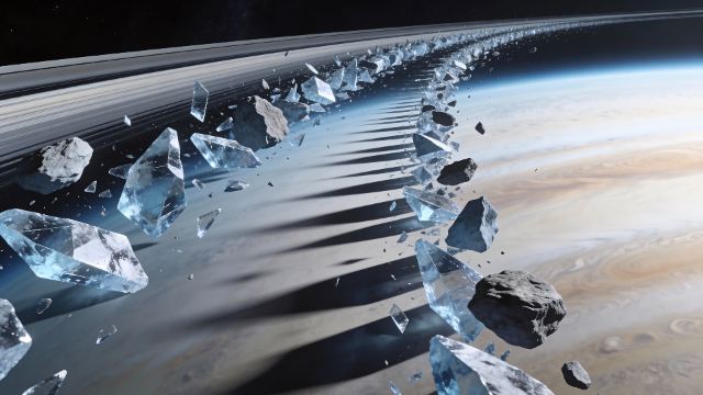 Crystalline Ring World wallpaper