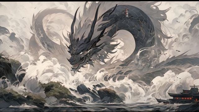 Storm Dragon wallpaper in 3840x2160