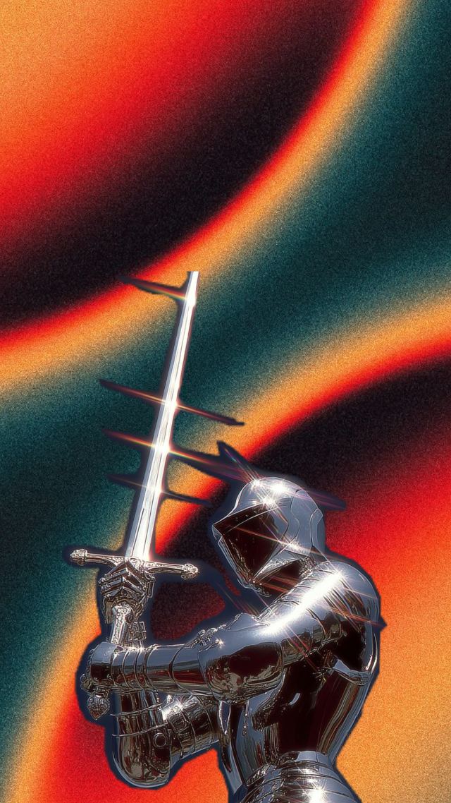 Chrome Paladin wallpaper in 3840x2160