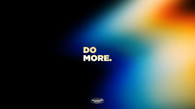 Do More Sunset Gradient wallpaper
