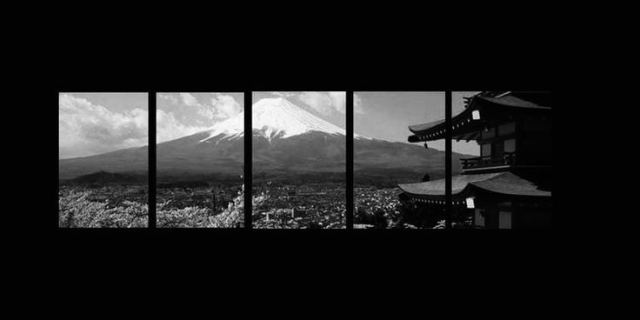 Fuji Through Frames wallpaper in 3840x2160