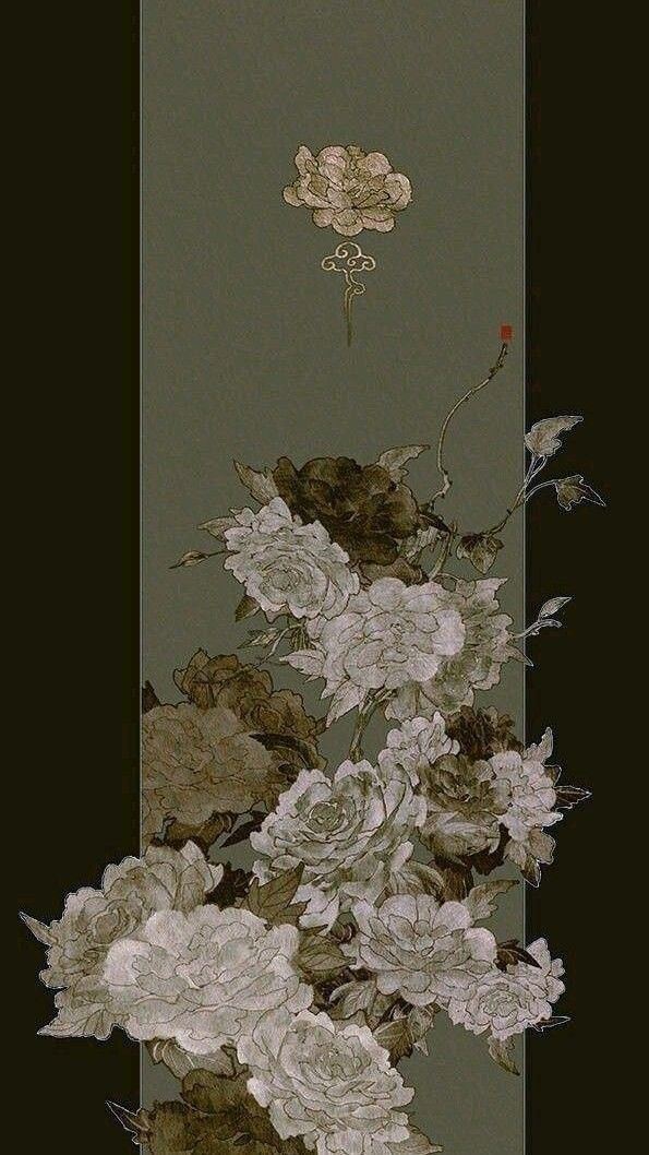 Peonies in Quiet Bloom wallpaper in 3840x2160