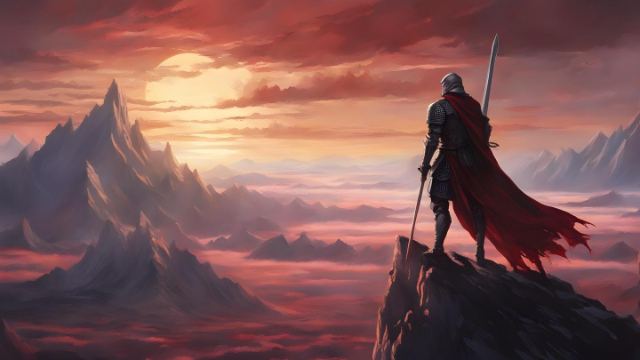 Fantasy knight wallpaper