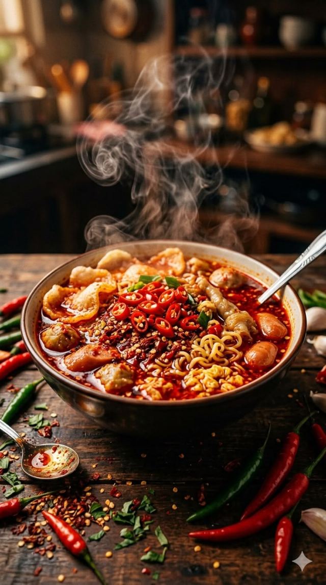 Sichuan Spicy Soup wallpaper