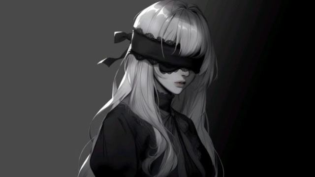 Blindfolded Gothic wallpaper in 3840x2160