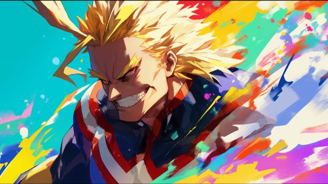 All Might wallpaper in 3840x2160