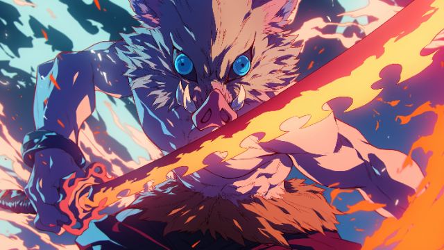 Inosuke Hashibira wallpaper in 3840x2160