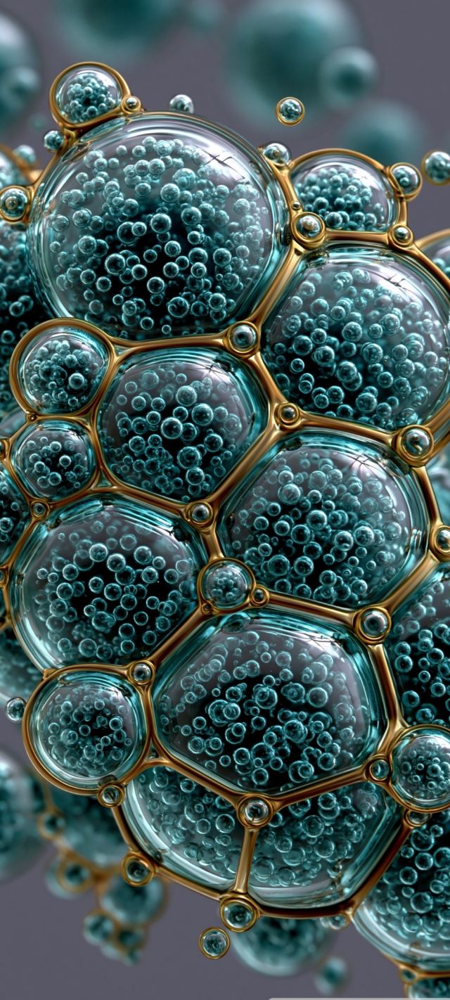 Glass Bubble Macro wallpaper