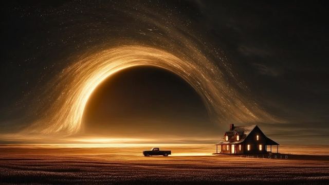Interstellar Eclipse wallpaper