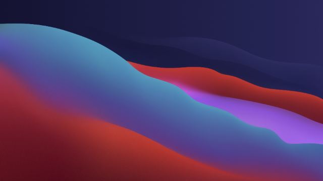 Macos Big Sur Apple Layers Fluidic Colorful Dark Wwdc 2020 wallpaper in 3840x2160