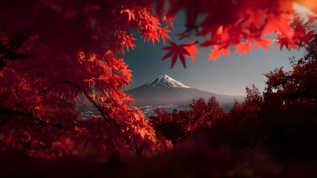 Crimson Sky wallpaper in 3840x2160
