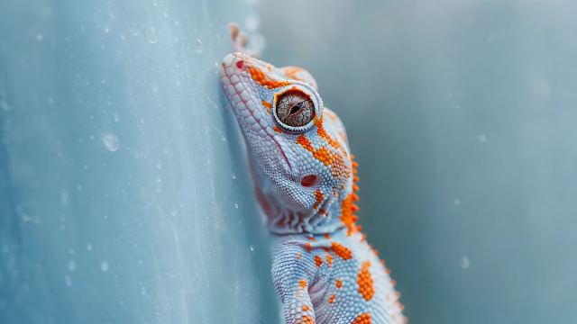 Orange-Spotted Gecko wallpaper