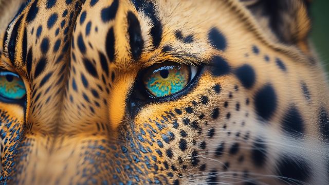 Leopard Eye Close-Up wallpaper in 3840x2160