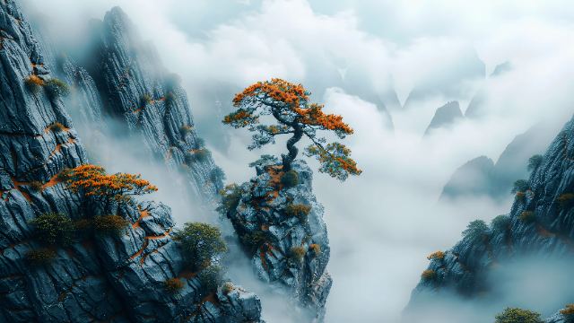 Blue Mountain Gorge wallpaper in 3840x2160