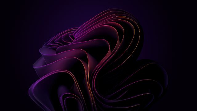 Windows 11 Purple Abstract Dark Background Dark Purple Dark wallpaper in 3840x2160